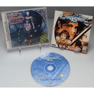 SoulCalibur - Sega Dreamcast - CIB - Complete with Manual & Case - Tested
